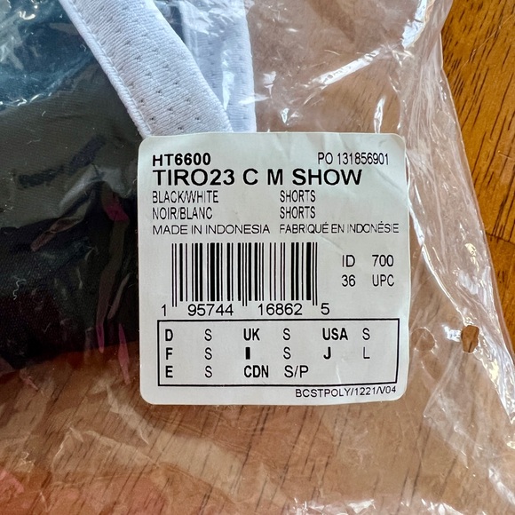$25/pr or 2 for $40 for 2 Pair NWT Adidas TIRO 23 C M Adult Small Soccer Shorts - Picture 11 of 13